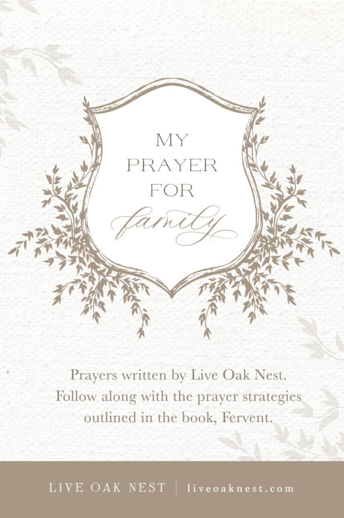 Family Photo Prayer Journal