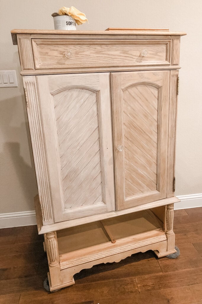 Fall Nesting and a Cabinet in Antique White & Dark Wax