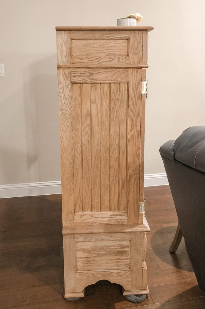 Fall Nesting and a Cabinet in Antique White & Dark Wax