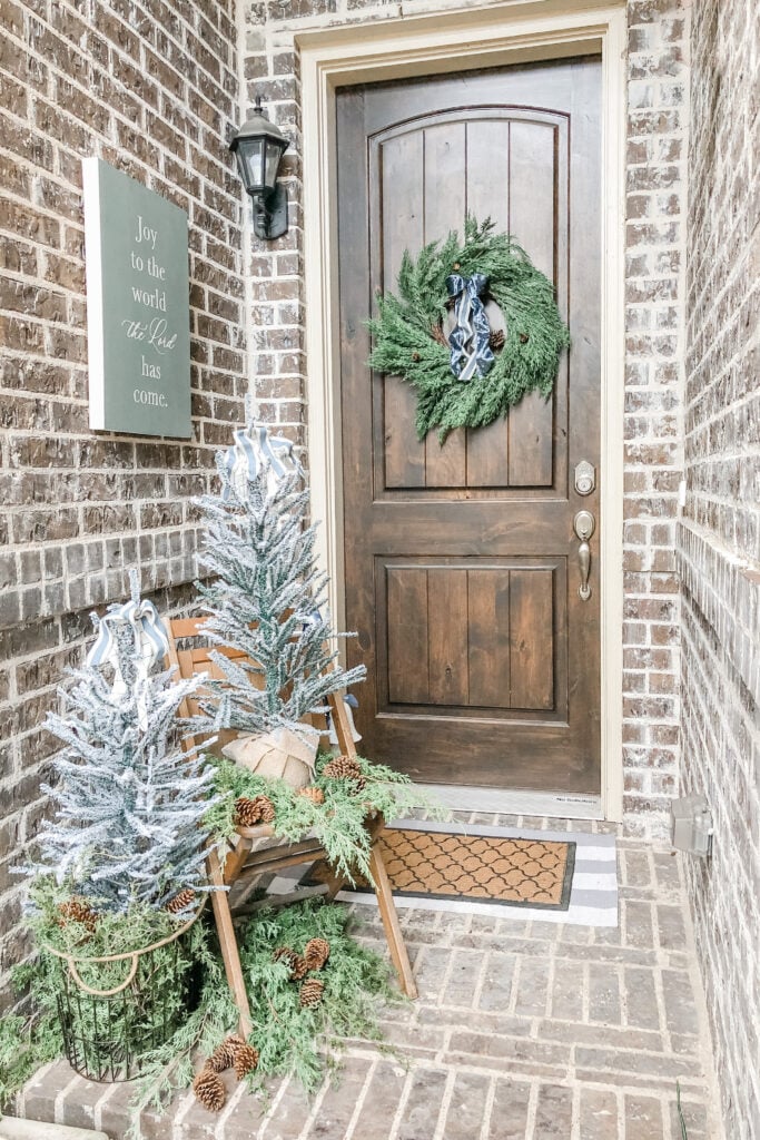 Christmas Farmhouse Coffee Bar Ideas - Celebrated Nest