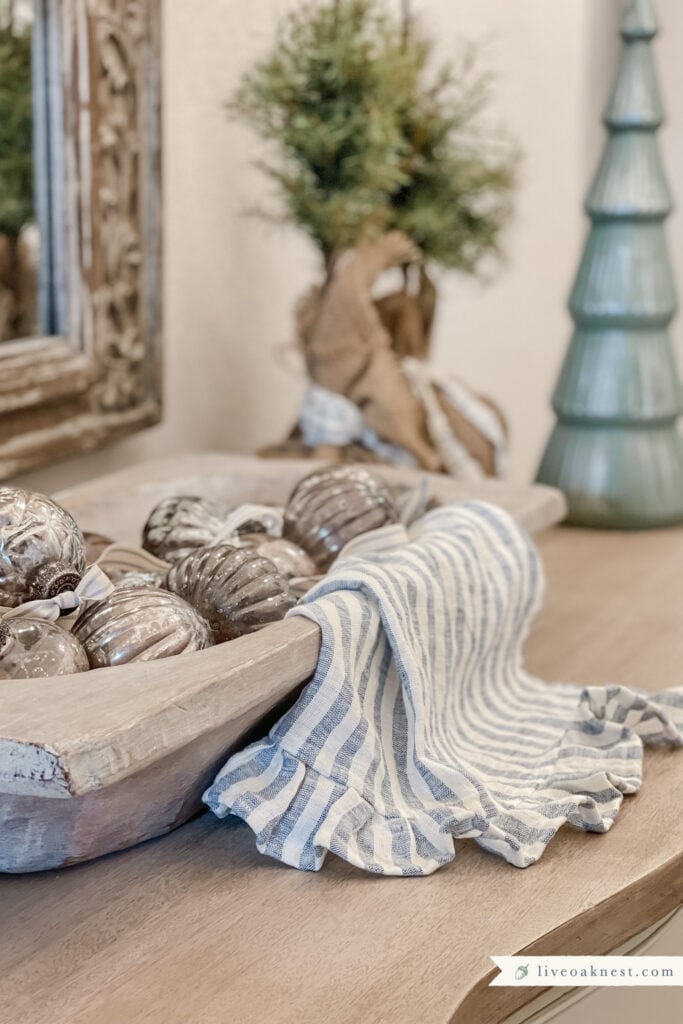 Cottage Christmas Decor Tour - Live Oak Nest French Country