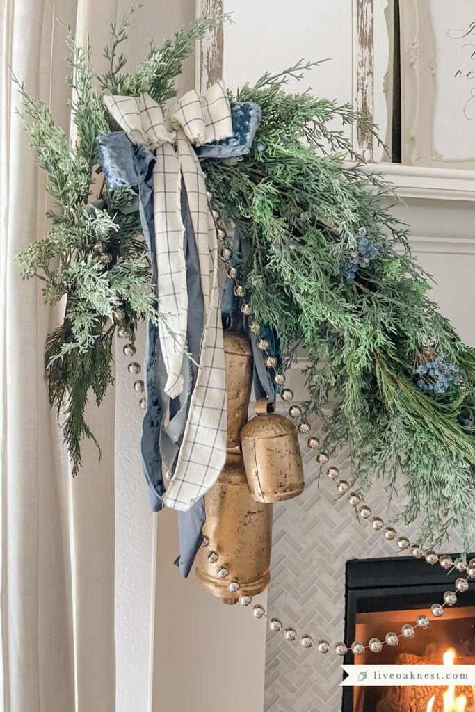 Cottage Christmas Decor Tour - Live Oak Nest French Country