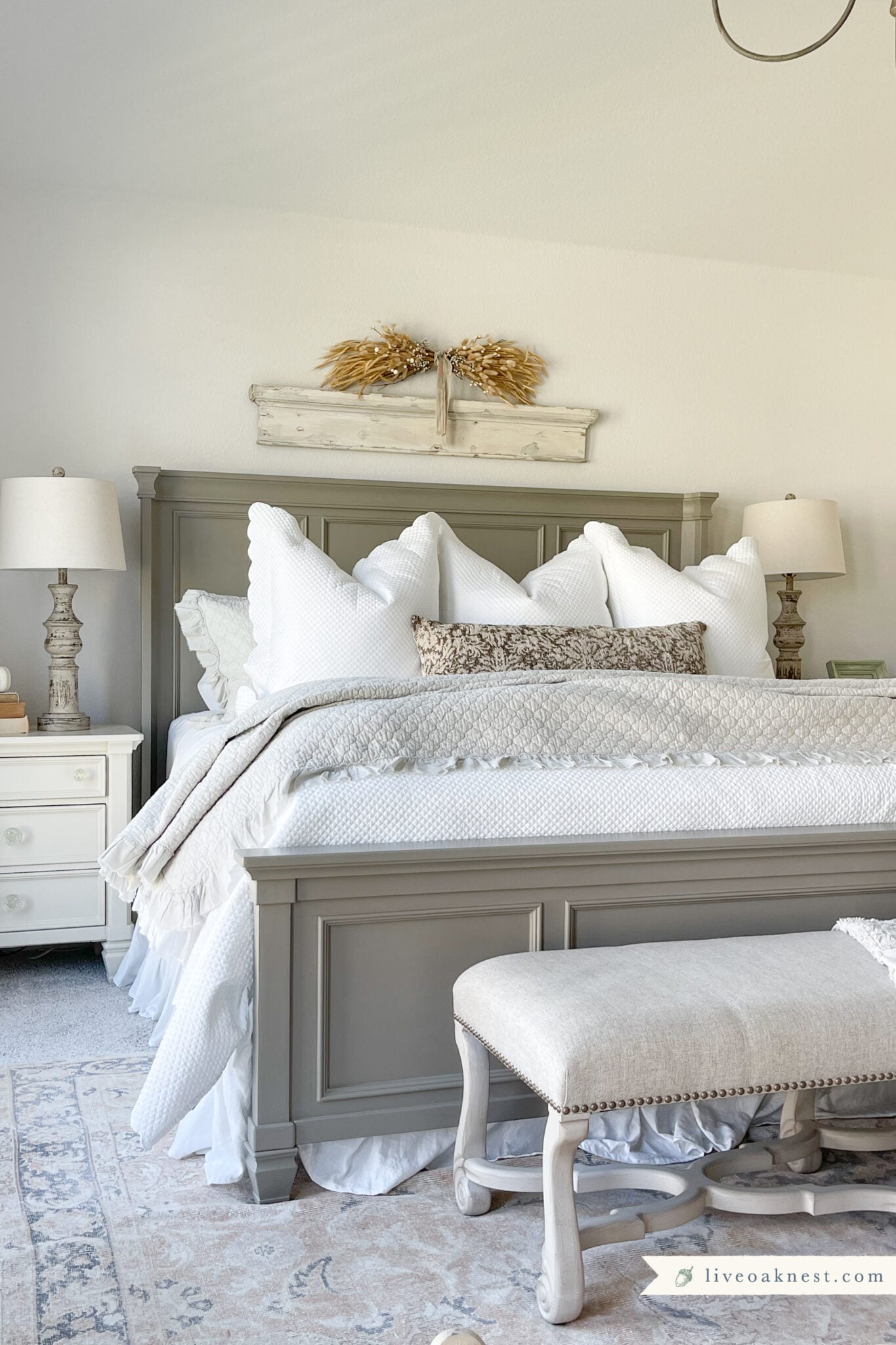 DIY Fall Swags - Live Oak Nest