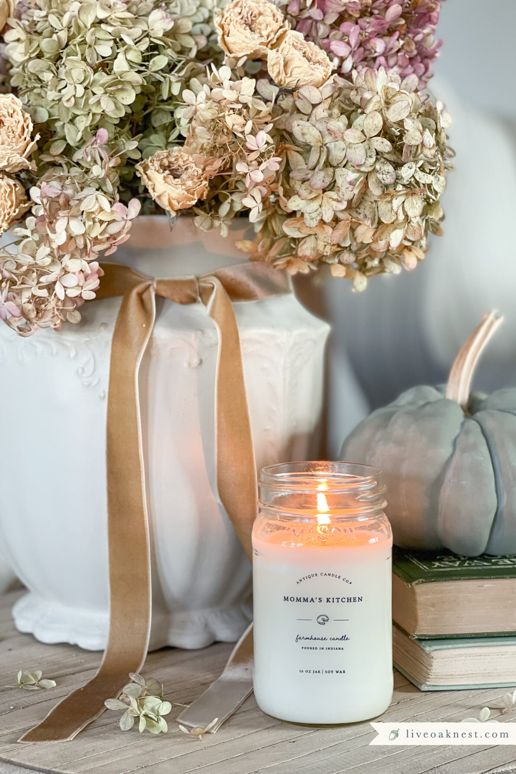 French Cottage Fall Decor - Live Oak Nest