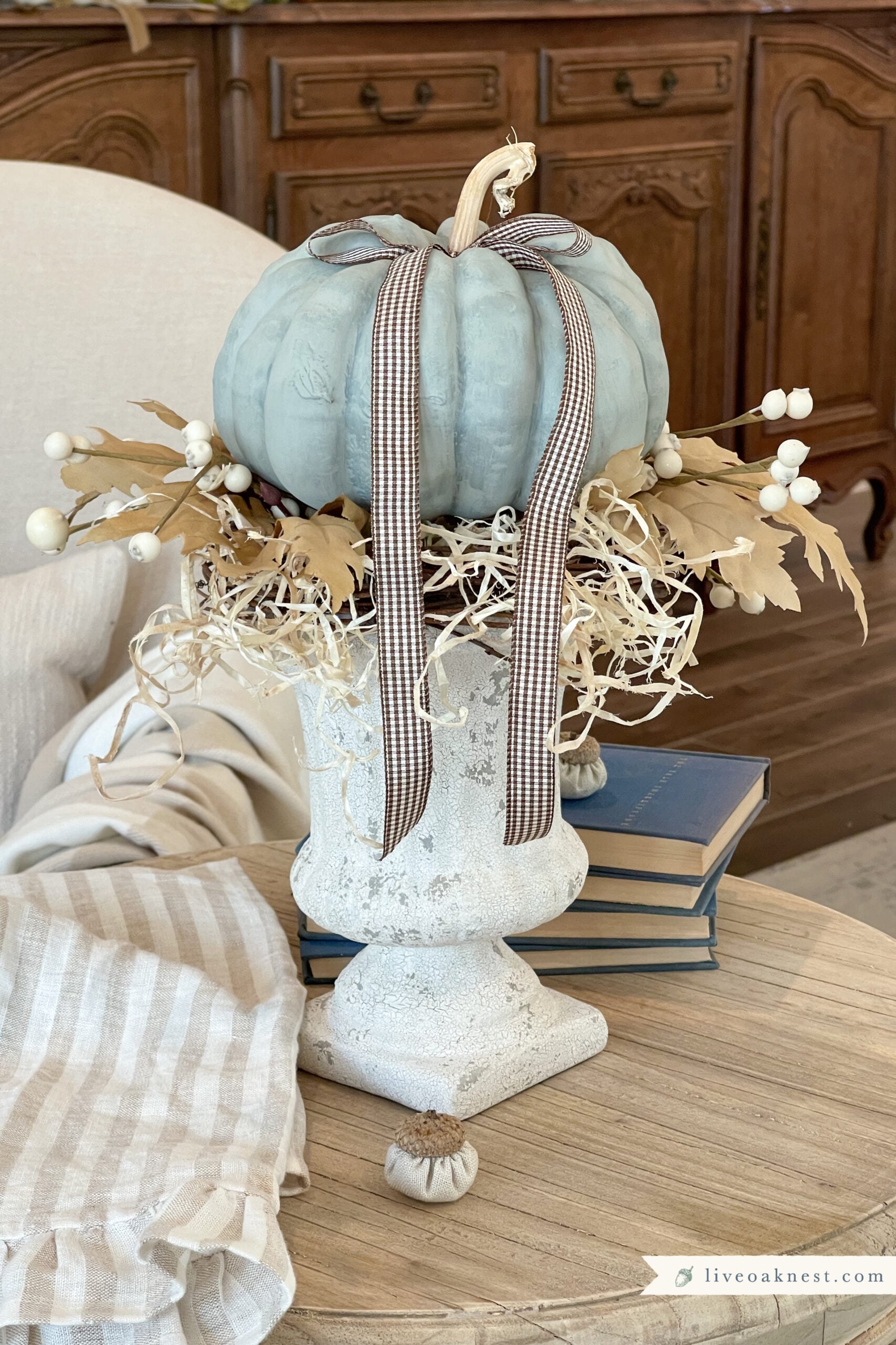 French Cottage Fall Decor - Live Oak Nest