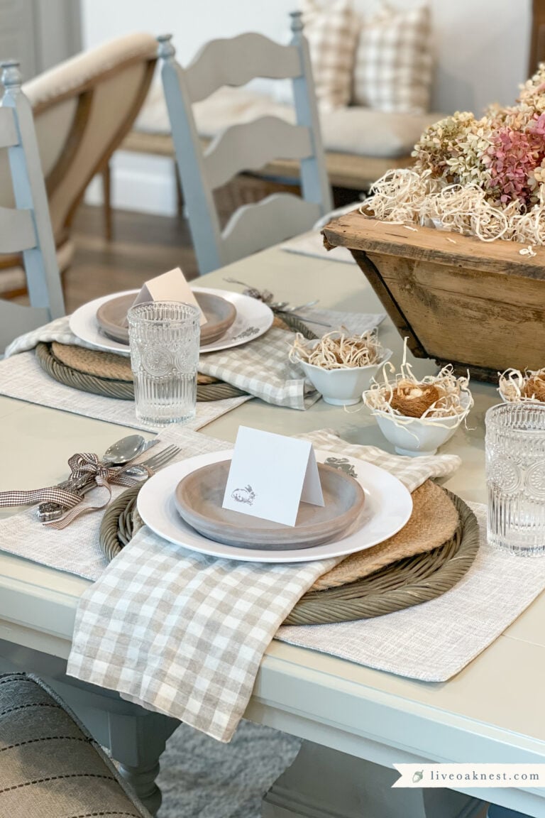 Dining In Romantic Valentines Table - Live Oak Nest French Country Cottage  Home