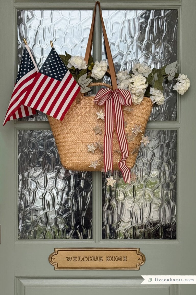 Patriotic Front Door Decor That Feels Cozy & Timeless